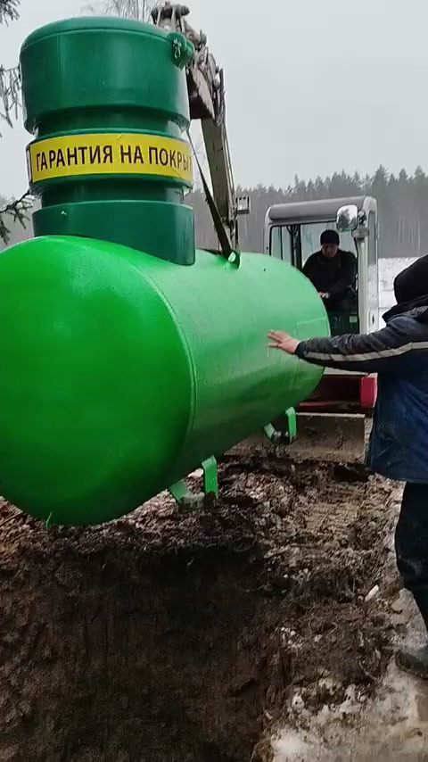 Несущая способность дороги при монтаже газгольдера